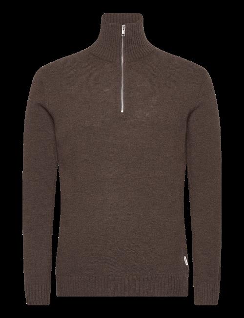Lindbergh | Lambswool Half Zip Knit Oversize Collar | XL