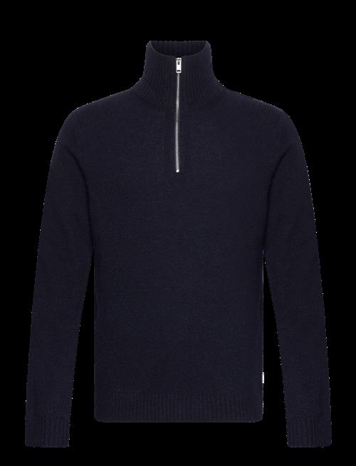 Lindbergh | Lambswool Half Zip Knit Oversize Collar | XXL
