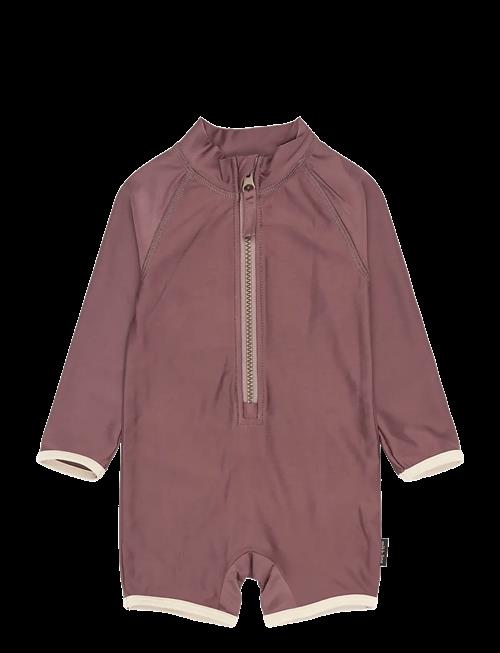 mikk-line | Swim Suit Ls Basic, Grs | 86/92CM