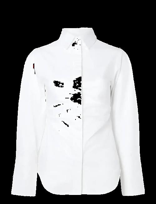 Malina | Calisa Fitted Poplin Shirt | 42