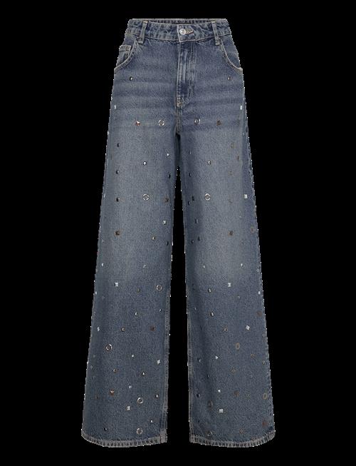 Mango | Straight-Leg Jeans With Eyelets | 40