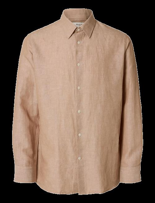 Selected | Slhregleo Melange Ls Shirt Classic | S