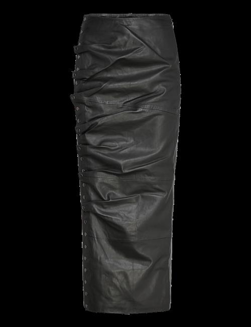 ROTATE | Midi Leather Skirt | 34