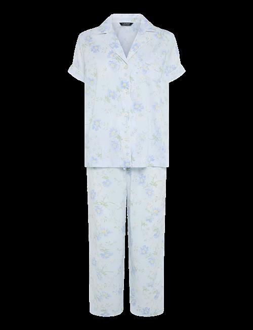 Lauren Ralph Lauren Homewear | Lrl S/S Notch Collar Cropped Pant P | XS