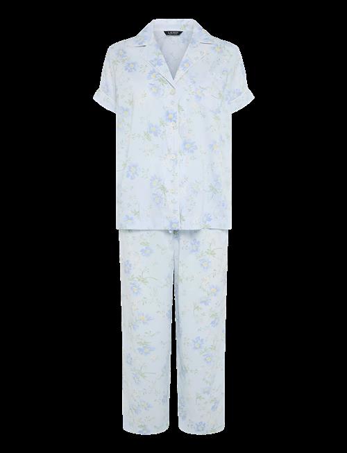 Lauren Ralph Lauren Homewear | Lrl S/S Notch Collar Cropped Pant P | XL