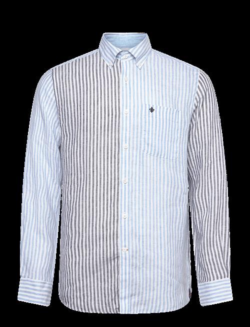 Morris | Douglas Linen Mix Shirt-Classic Fit | L