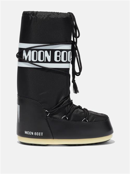 Moon Boot Mb Icon Nylon Snestøvler  Black-23-26 EU  Sort  23-26 EU  unisex