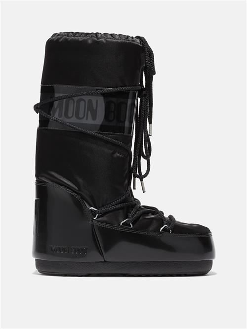 Moon Boot Ikon Glance Snow Støvler Black Black-35-38 EU  Sort  35-38 EU  unisex