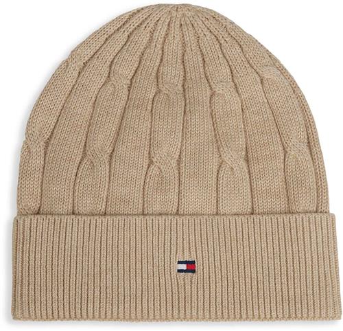 Tommy Hilfiger Essential Hue Med Snor Gentle Gold Heather  Gentle Gold Heather L/XL  Beige  L/XL  Drenge, Piger
