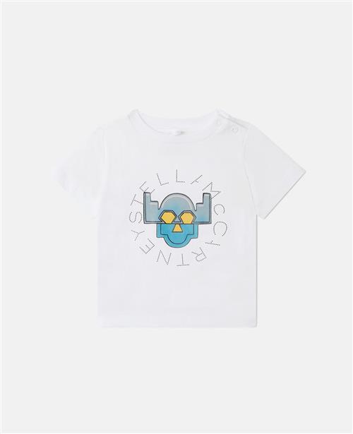 Stella McCartney Kids T-shirt White  White 18 Months  Hvid  18 måneder  Drenge