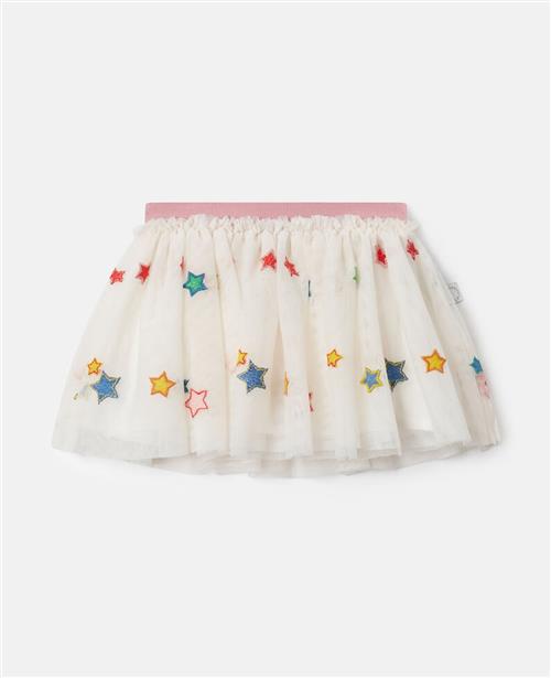 Stella McCartney Kids Nederdel Avorio Multicolor  Avorio Multicolor 24 months  Creme  24 måneder  Piger