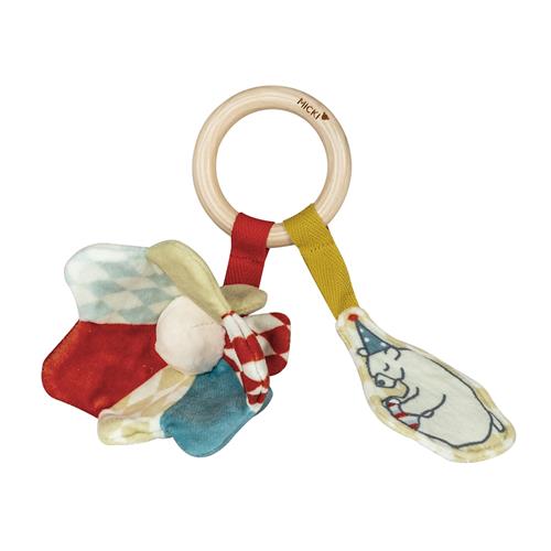 Micki BloomBuddy Soft Rattle Multicolor Multicolor One Size  Beige  One Size  Drenge, Piger