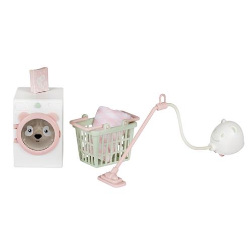 Lundby Cleaning & Laundry Pink Pink One Size  Lyserød  One Size 3+ Years Drenge, Piger