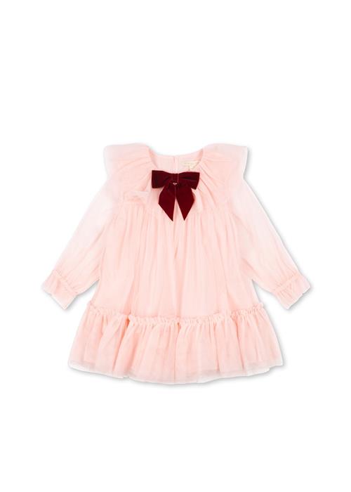 Konges Sløjd Bow Kjole Creole Pink  Creole Pink-7-8Y  Lyserød  7-8 år  Piger