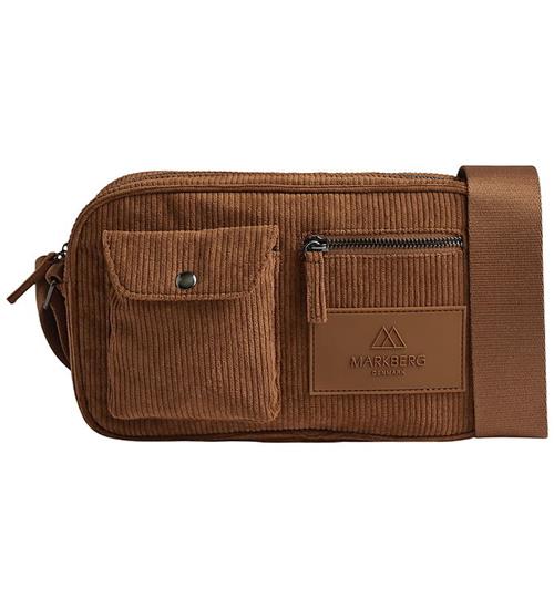 Markberg Skuldertaske - DarlaMBG - Crossb. - Corduroy -Cognac