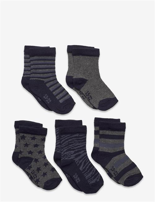 Minymo | Sock W. Pattern (5-Pack) | 23-26