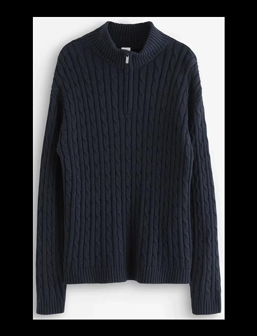 Lindex | Sweater Cable Knit Halfzip | 146/152