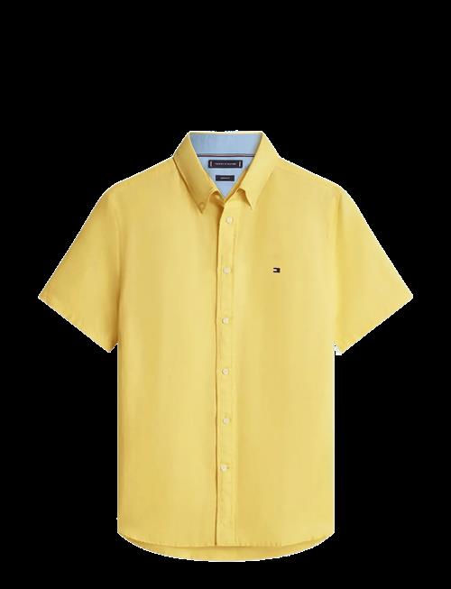 Tommy Hilfiger | Linen Blend Solid Ss Rf Sht | S