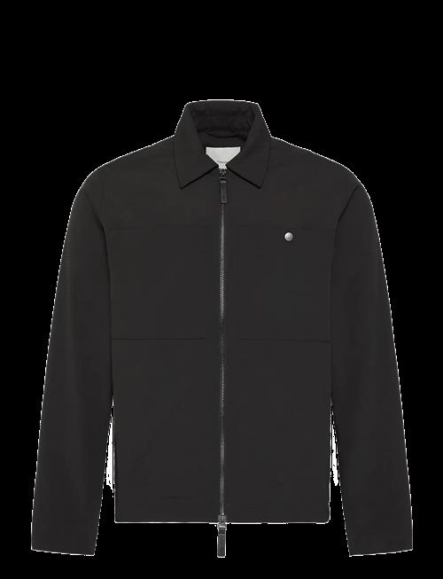 Calvin Klein | Ls Seersucker Blouson Jacket | M