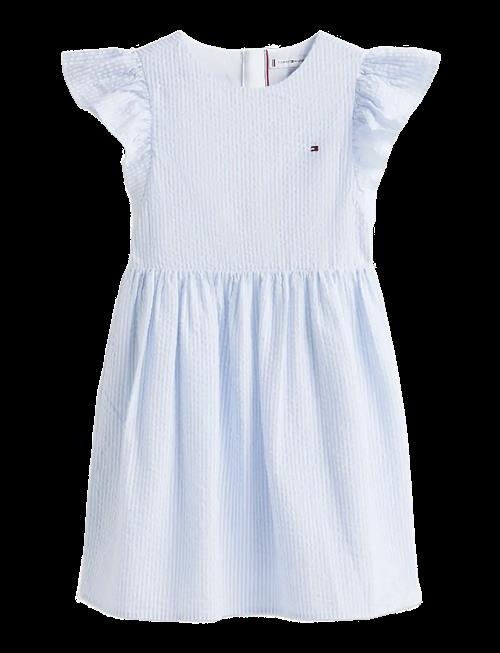 Tommy Hilfiger | Seersucker Dress Ss | 128