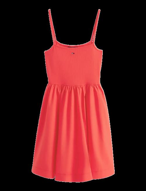 Tommy Jeans | Tjw Rib Poplin Mix Strappy Dress | M