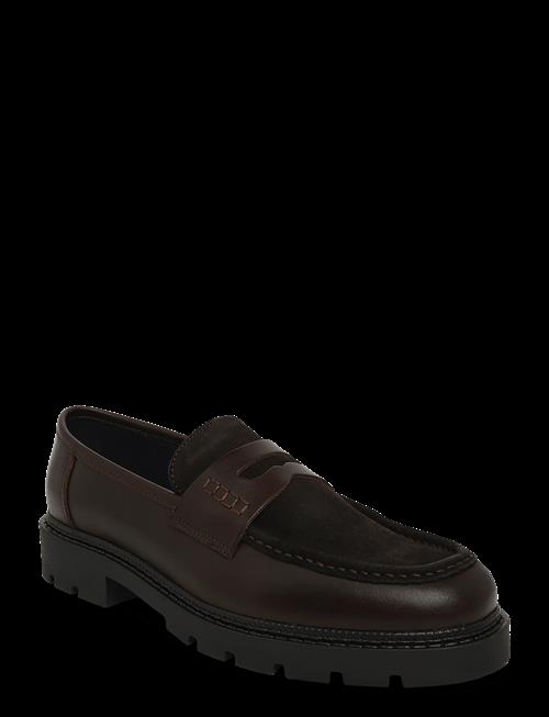 Bianco | Biajeff Penny Loafer Leather Mix | 42