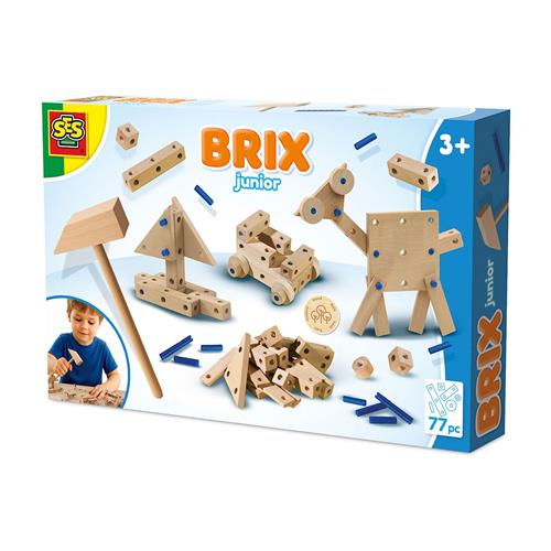 SES Creative Brix Junior  Creations White One Size  Hvid  One Size 3-6 Years unisex