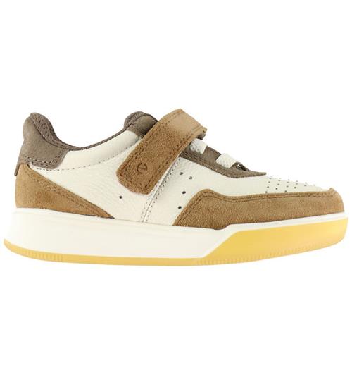 ECCO Sko - Street Court K - Camel/White/Marron