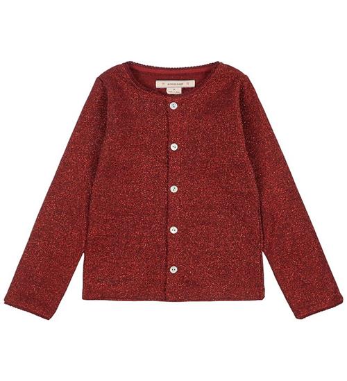 Konges Sløjd Cardigan - Roli - Red Dahlia