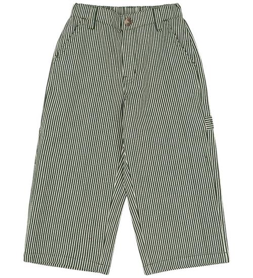 Konges Sløjd Bukser - Denim - Luc - Milk Verte Stripe