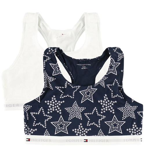Tommy Hilfiger Toppe - 2-pak - Star/Hvid/Sort