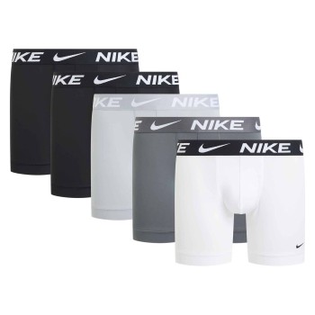 Nike 5P Dri-FIT Boxers Grå polyester X-Large Herre