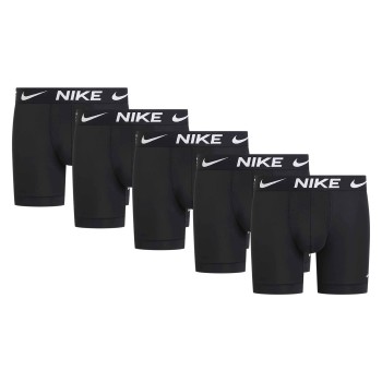 Nike 5P Dri-FIT Boxers Sort polyester 2XL Herre