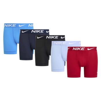 Nike 5P Dri-FIT Boxers Blå polyester X-Large Herre