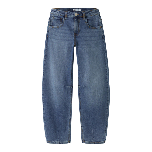 NAME IT Barrel Jeans Bella Medium Blue Denim