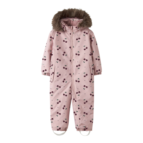 NAME IT Flyverdragt Snow10 Violet Ice Cherry