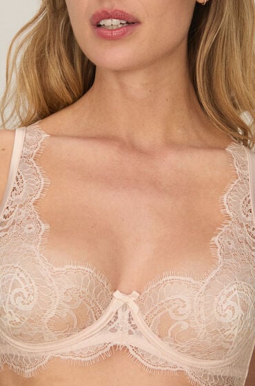 Hunkemöller Ikke-formstøbt bøjle-bh Sylvia Beige