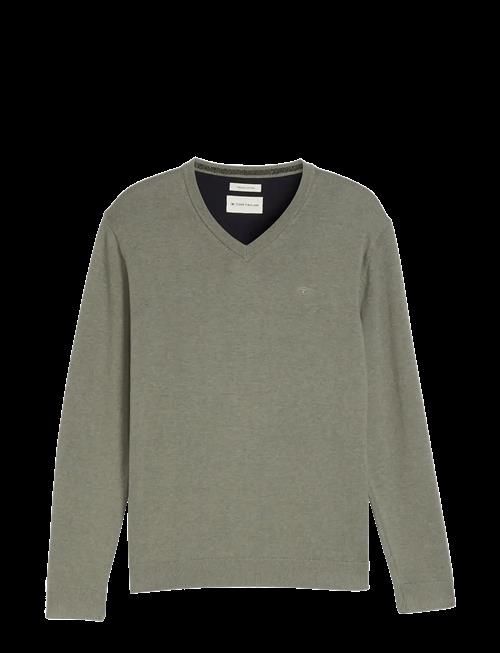 Tom Tailor | Basic V-Neck Knit | XL