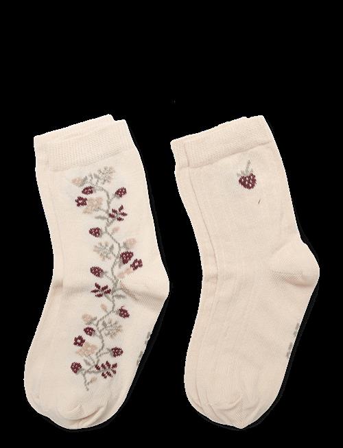 Minymo | Socks W. Lettuce Edge (2-Pack) | 19\22