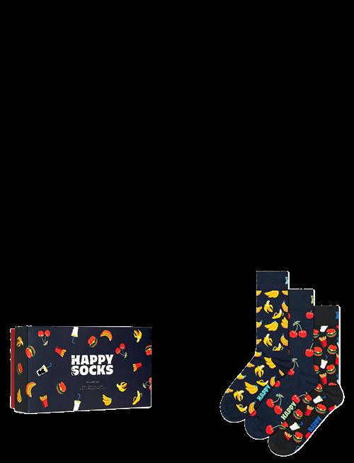 Happy Socks | 3-Pack Food Socks Gift Set | 36-40