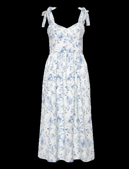 French Connection | Serenity Dale Crepe Midi Dress | 40