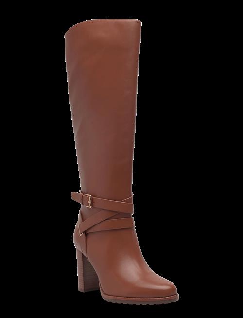 Lauren Ralph Lauren | Collins Calfskin Tall Boot Heel | 40