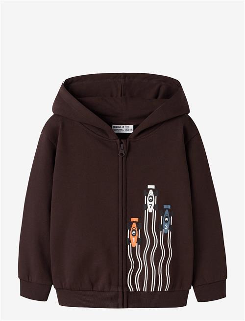 name it | -Nmmvoltinus Nreg Sweat Card Wh Bru | 86