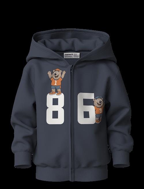 name it | -Nmmvoltinus Nreg Sweat Card Wh Bru | 104