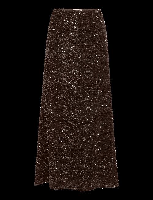Vila | Vibelieve Hw Ankle Sequins Skirt1/Pty/Ka | 38