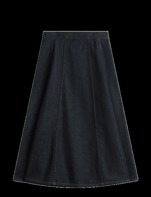 Tommy Hilfiger | Dnm Pure Flared Midi Skirt Hw | 42