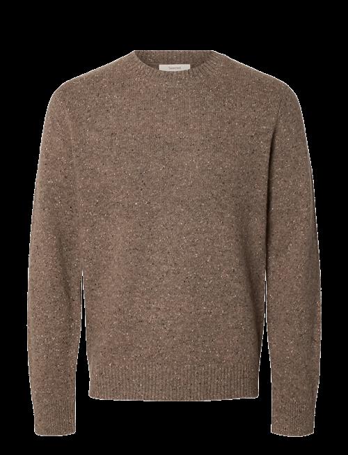 Selected | Slmneil Ls Knit Neps Crew Neck | M