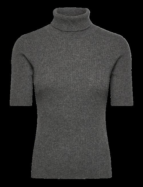 Davida Cashmere | Turtleneck Rib T-Shirt | M