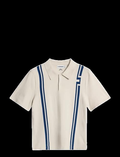 Se J. Lindeberg | Rylan Stripe Knit Golf Polo | S hos Booztlet