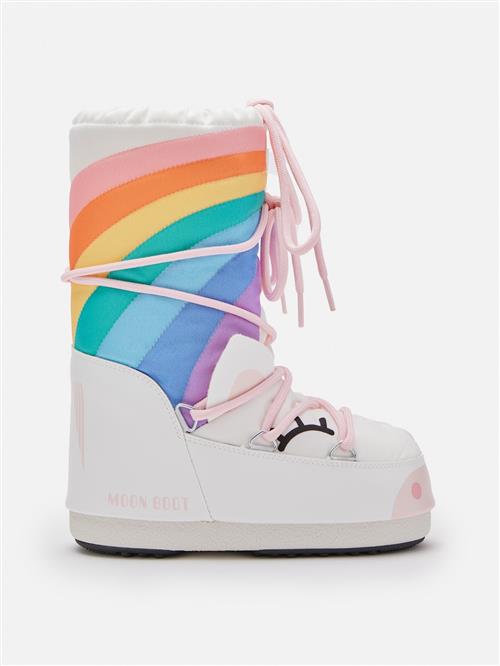 Moon Boot Mb Icon Unicorn Snestøvler White/multicolor  White/Multicolor-27-30 EU  Hvid  27-30 EU  Piger